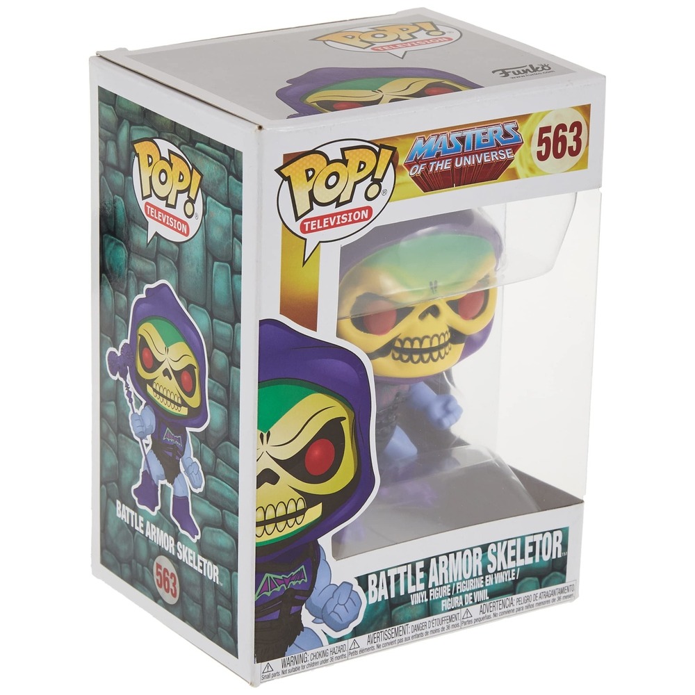 Funko Pop Masters of the Universe Battle Armor Skeletor 563 MOTU Box Damaged